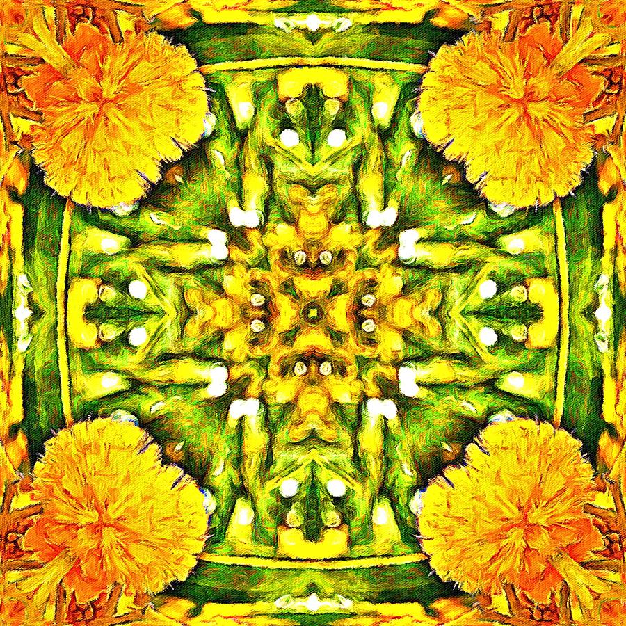 Flower Digital Art - Subconscious Core Healing by Pamela Storch