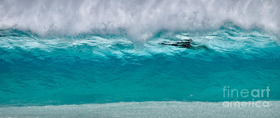 Sublime Surfer in the Blue Photograph by Debra Banks