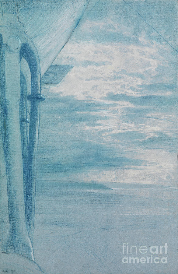 Nature Drawing - Submarine Patrol, 1918 by William Arnold-forster