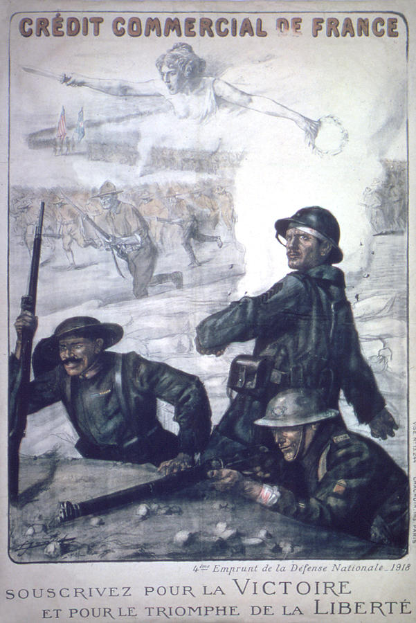 Subscribe to the French National Loan for the War Painting by Unknown