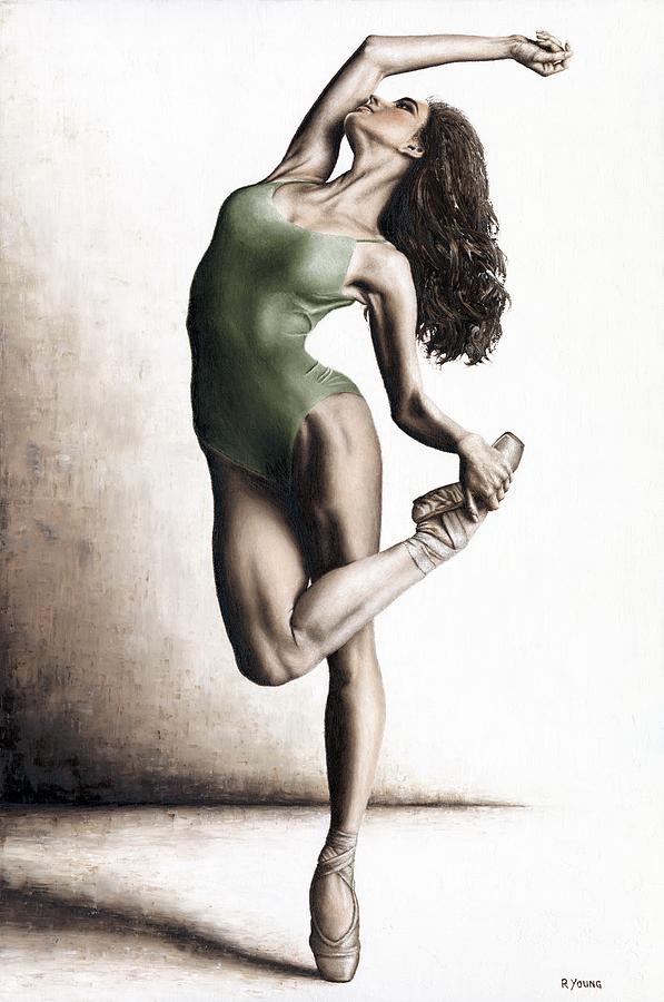 Dancer Painting - Subtle Confidence by Richard Young