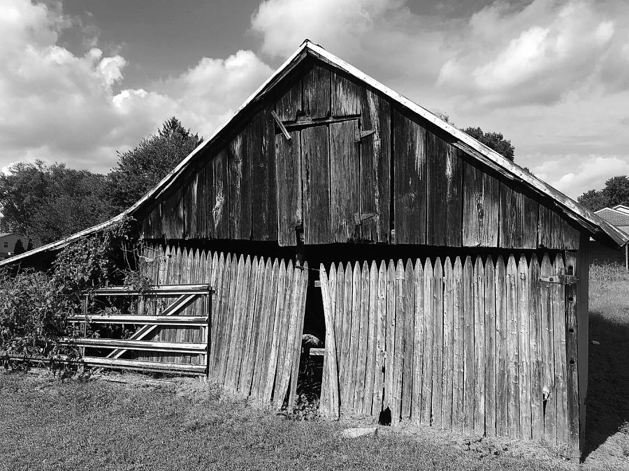 Suburban Barn Photograph by Maxwell Krem