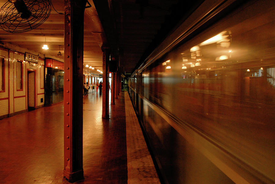 Subway in Buenos Aires Photograph by Mark Duehmig