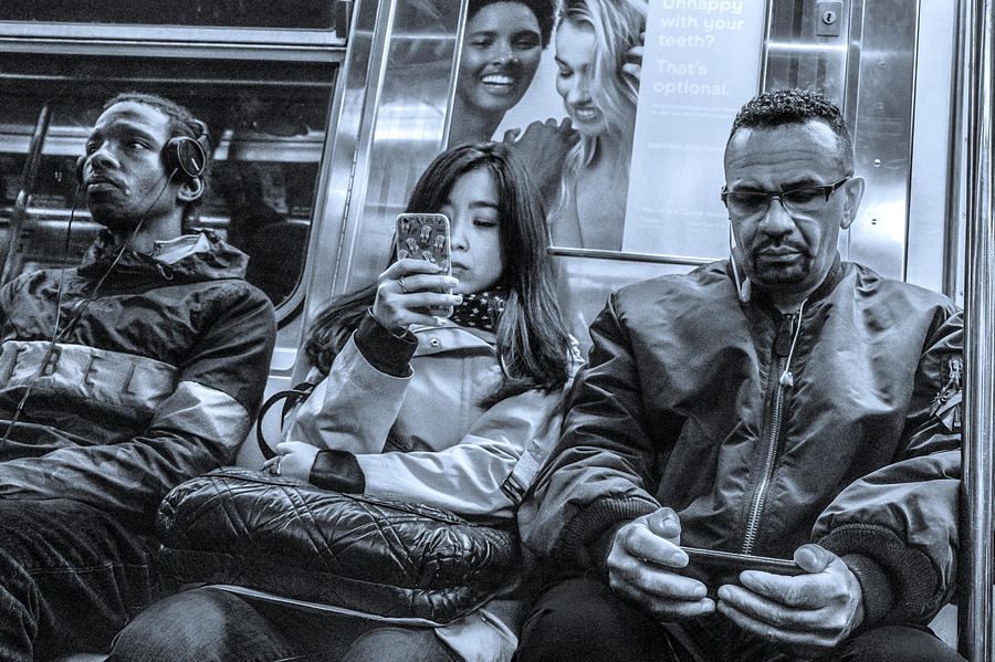 Subway People Photograph by Patrick Boening