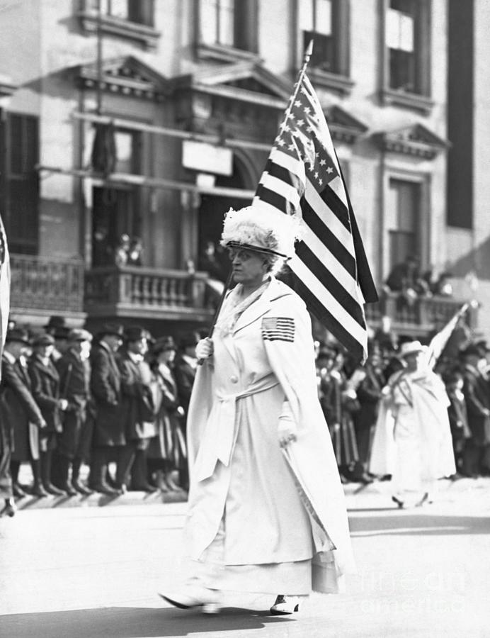 Suffragist Carrie Chapman Catt By Bettmann 2813