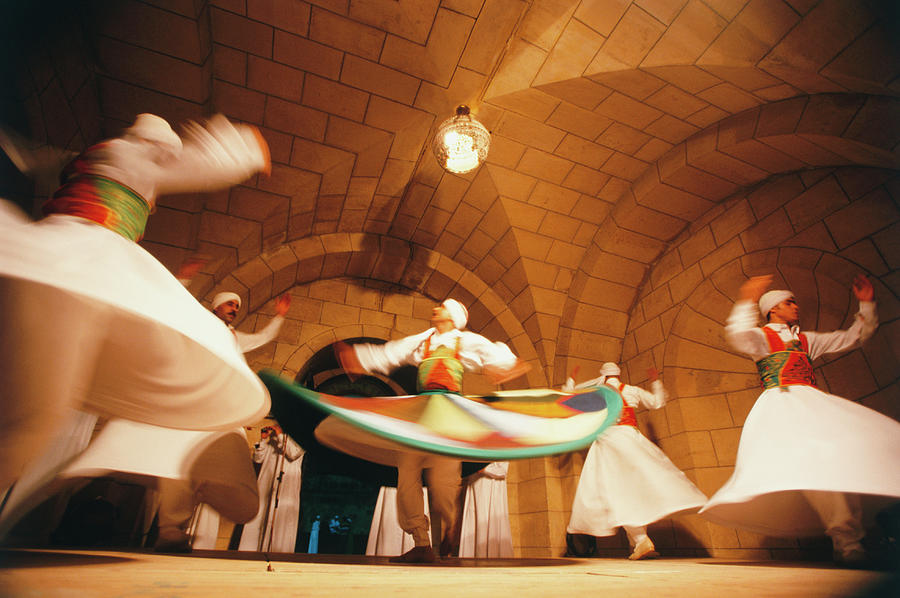 Sufi Dancers Photograph by Frans Lemmens