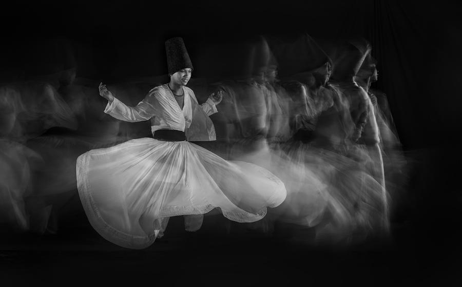 Sufi Photograph - Sufi Dancing by Rubby Adhisuria