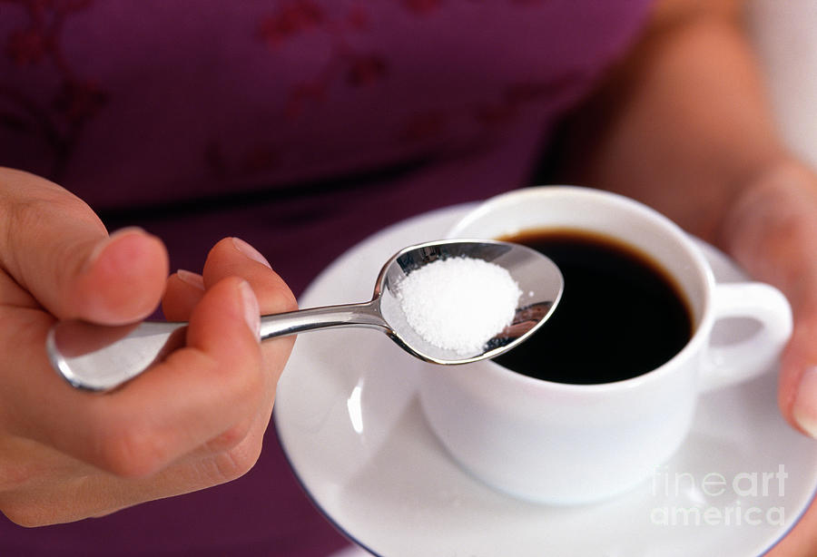 Sugar Added To Coffee Photograph by Lea Paterson/science Photo Library