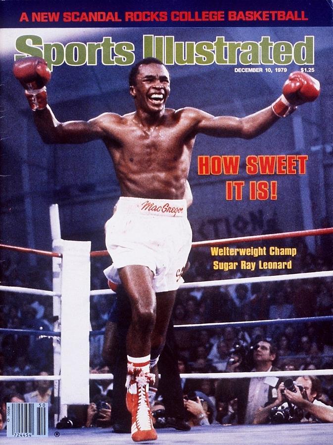 Sugar Ray Leonard, 1979 Wbc Welterweight Title Sports Illustrated Cover Photograph by Sports Illustrated