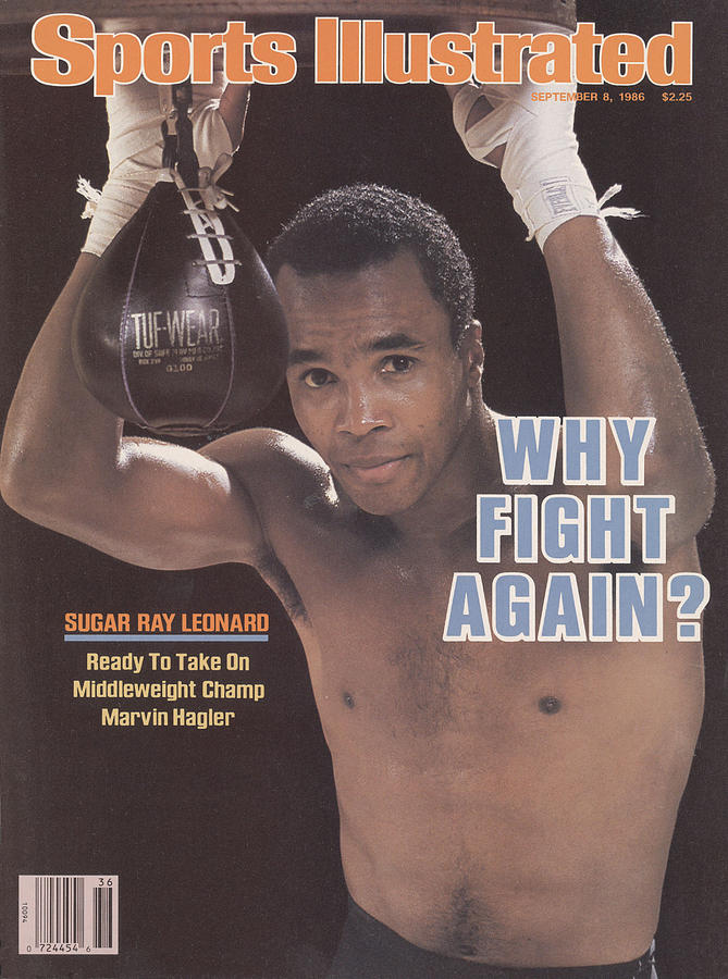 Sugar Ray Leonard, Middleweight Boxing Sports Illustrated Cover Photograph by Sports Illustrated