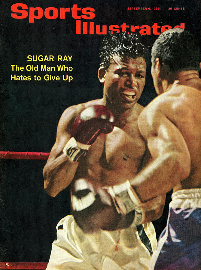 Sugar Ray Robinson, 1965 Light Middleweight Boxing Sports Illustrated Cover Photograph by Sports Illustrated