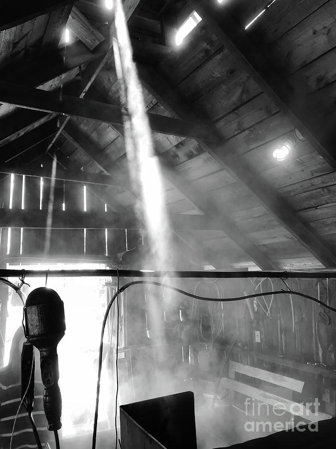 Sugar Shack Light Beam Photograph by JMerrickMedia Sugar Shack Light Beam Photograph by JMerrickMedia