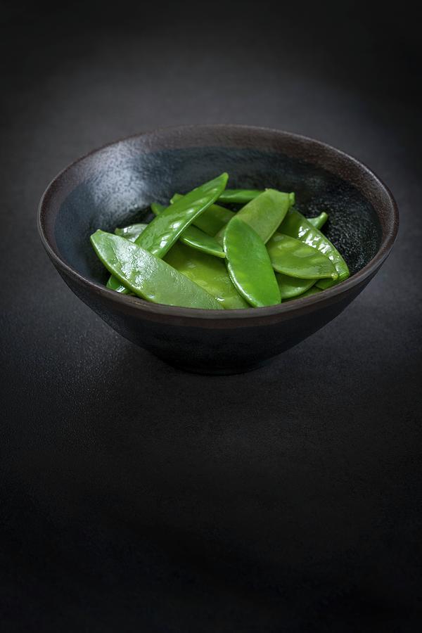 Sugar Snaps In A Bowl Photograph by Younes Stiller