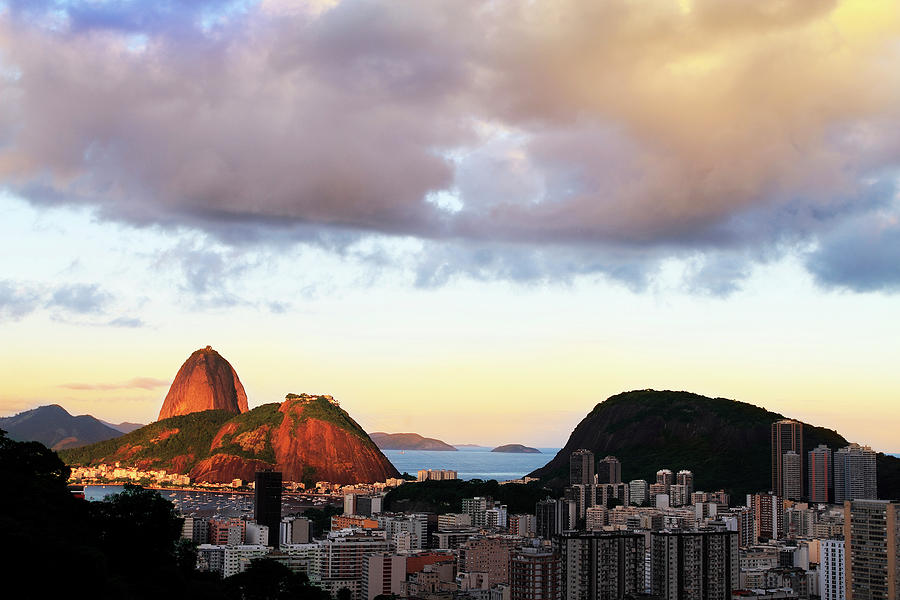 Sugarloaf And Botafogo District Photograph by Luoman