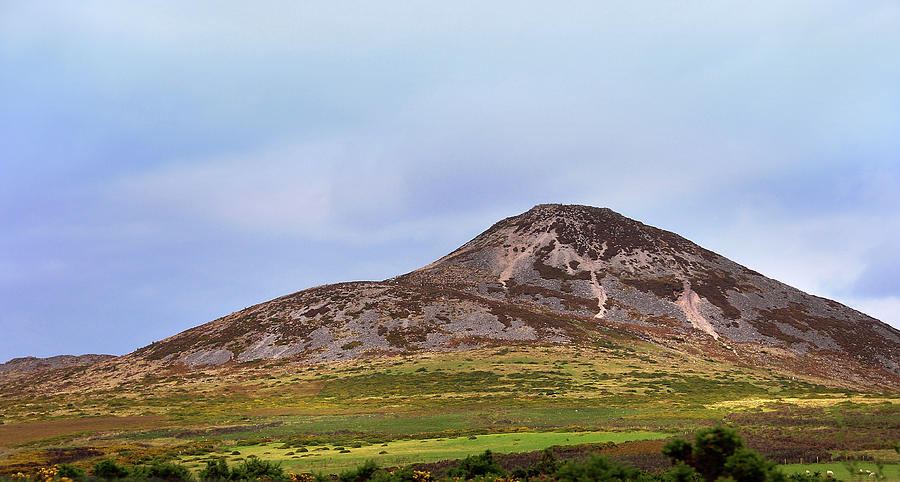 Sugarloaf Hill. Ireland Photograph by Jenny Rainbow