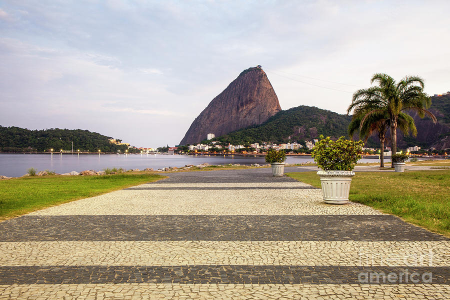 Sugarloaf Mountain From Flamengo Park Photograph by Travel motion