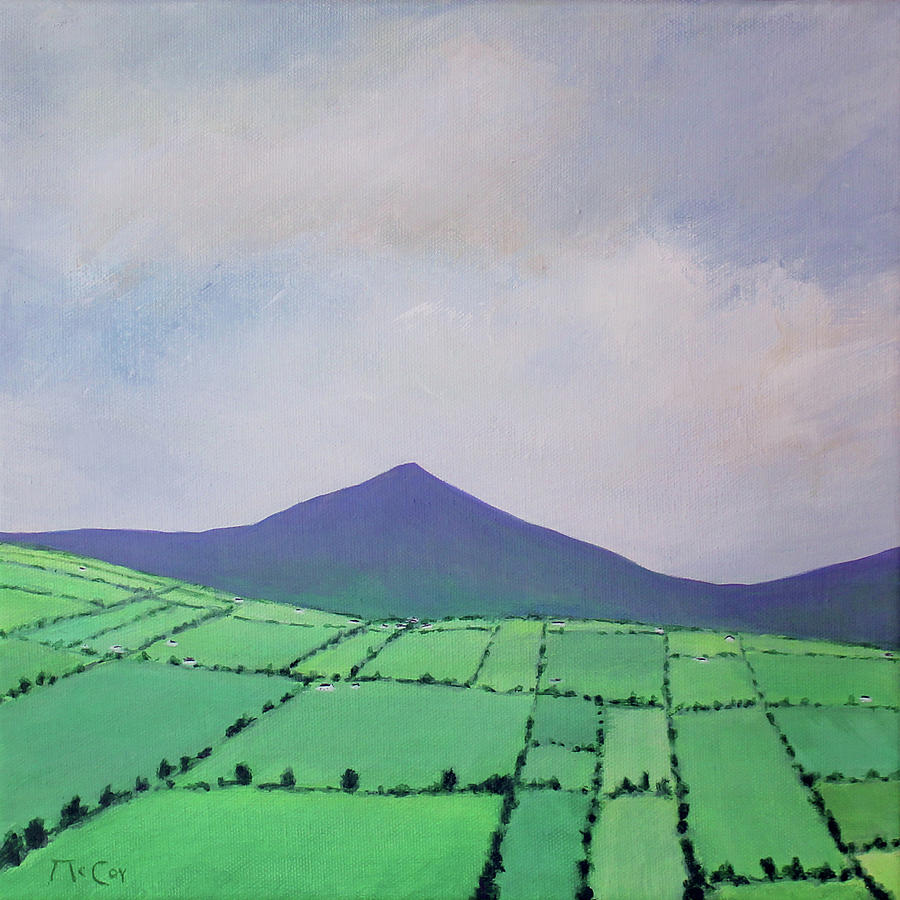 Sugarloaf Mountain, Wicklow Painting by K McCoy