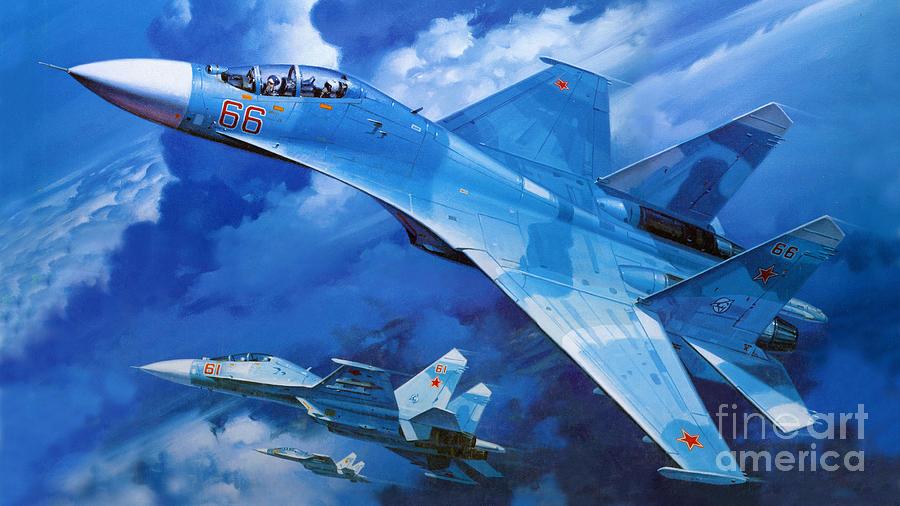 Sukhoi Su 27 9k Ultra Hd Photograph By Hi Res Fine Art America