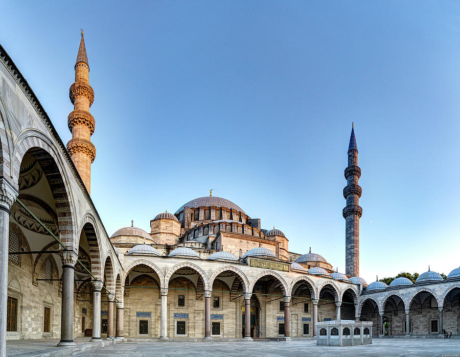 Suleiman Mosque 12 Istanbul Photograph by Weston Westmoreland
