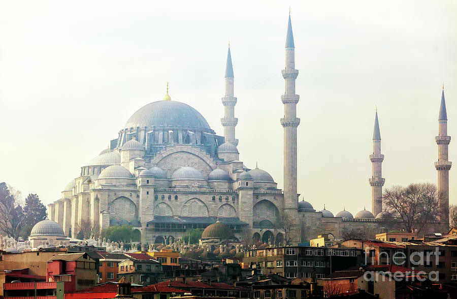 Suleymaniye Mosque in Istanbul Photograph by John Rizzuto