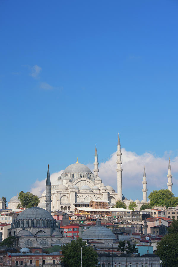 Suleymaniye Mosque, Istanbul, Turkey Photograph by Laurie Noble