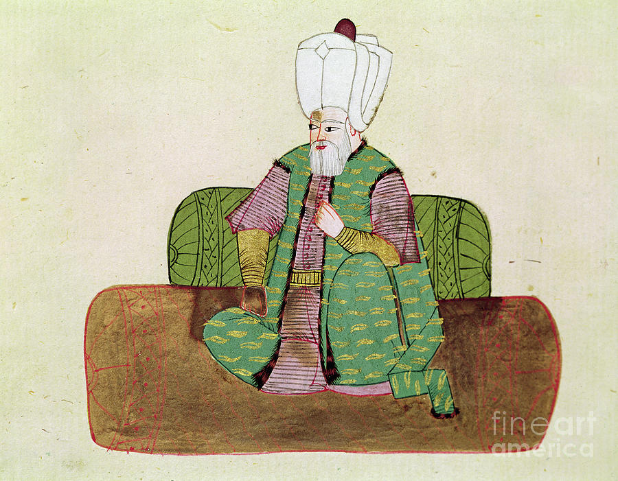Sultan Suleyman I Painting by Islamic School