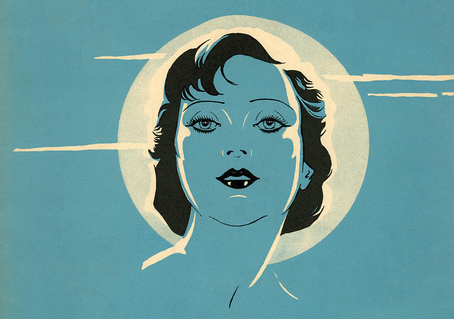 Sultry Woman And Full Moon Digital Art by Graphicaartis Sultry Woman And Full Moon Digital Art by Graphicaartis