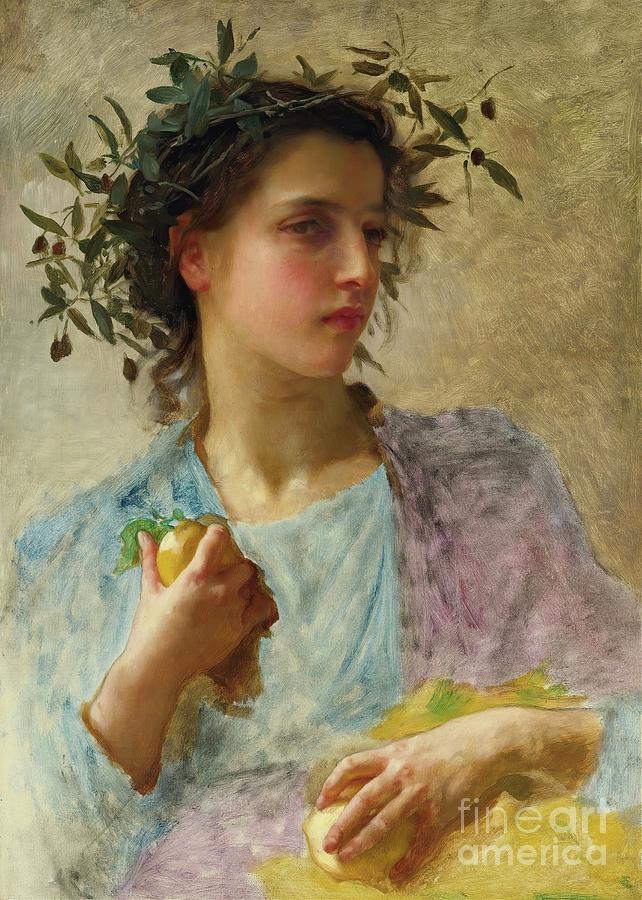 Summer, 1880 Painting by William Adolphe Bouguereau