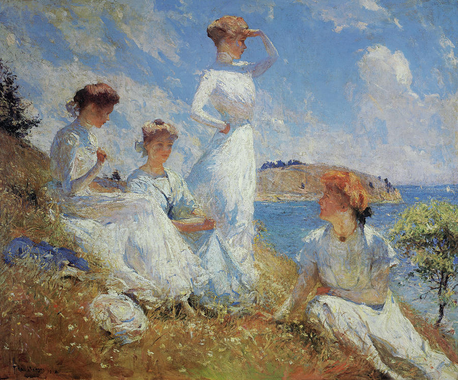 Summer, 1909 Painting by Marcus Jules
