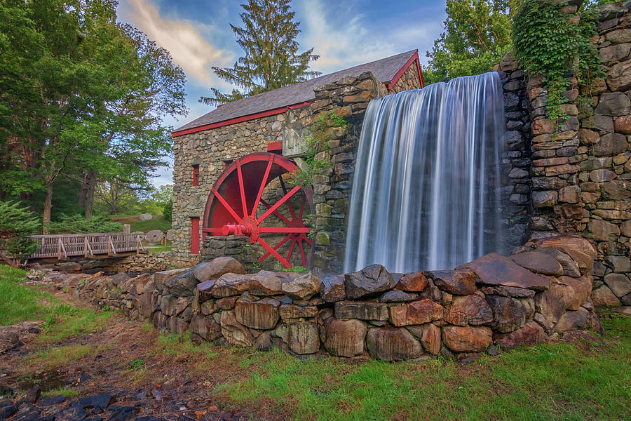 Summer at the Grist Mill Photograph by Kristen Wilkinson