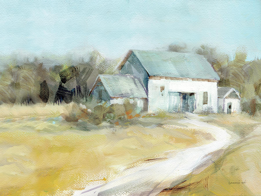 Summer Barn Painting by Danhui Nai Summer Barn Painting by Danhui Nai