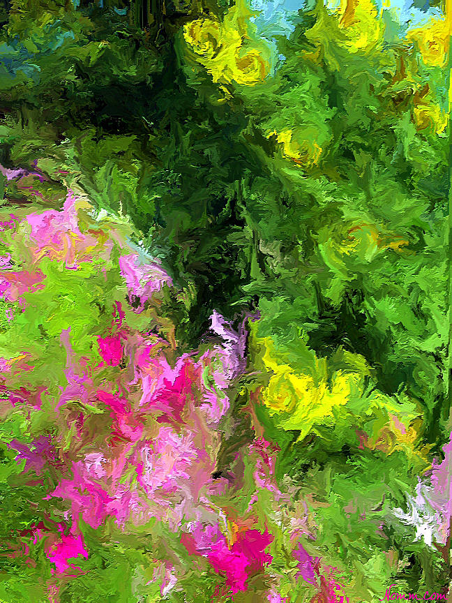 Summer Blooms Digital Art by Rein Nomm