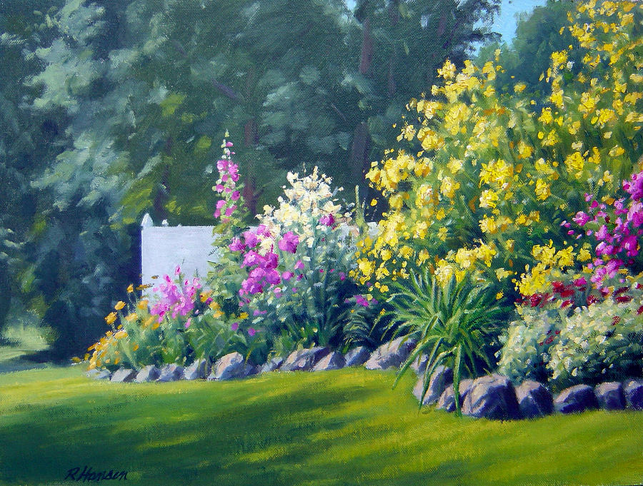 Summer Bouquet Painting by Rick Hansen