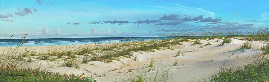 Beach Painting - Summer Breeze  by Mike Brown