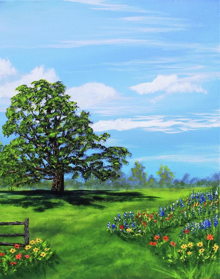Summer Breeze Painting by Robert Clark