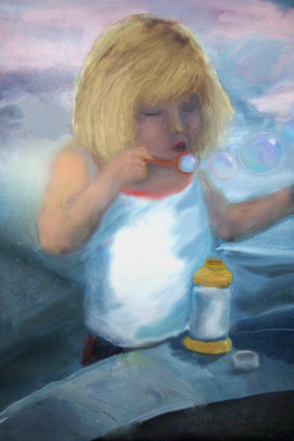 Summer Bubbles Painting by Robert Rearick