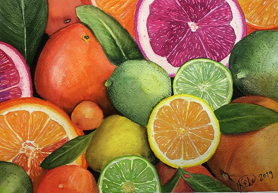 Summer Citrus by Katrina Ebersole