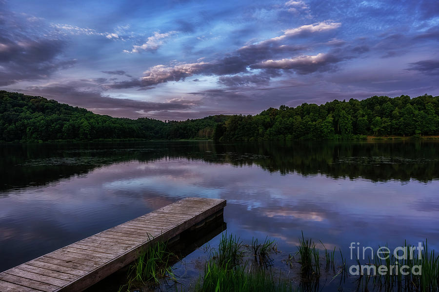Summer Dawn at the Lake Photograph by Thomas R Fletcher