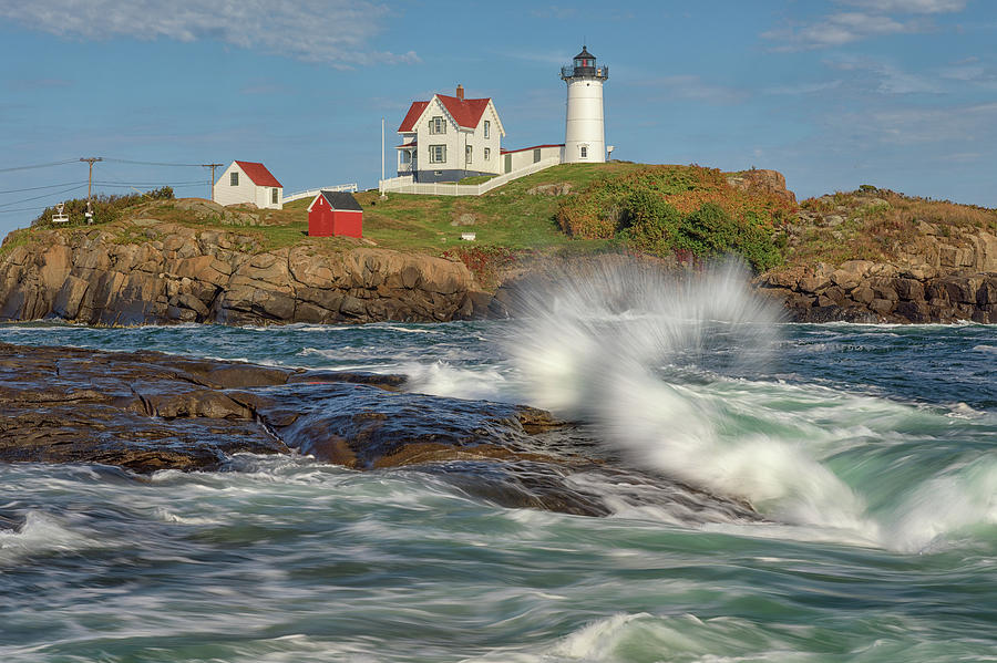 Summer Day at the Nubble by Kristen Wilkinson Summer Day at the Nubble by Kristen Wilkinson