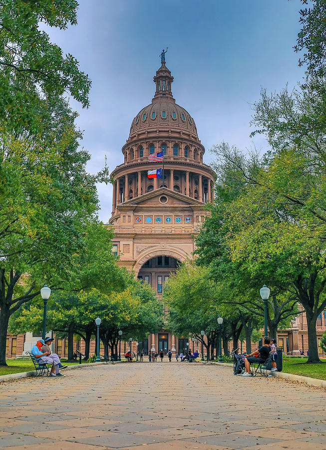 Summer Day At The Texas Capitol by Dan Sproul Summer Day At The Texas Capitol by Dan Sproul