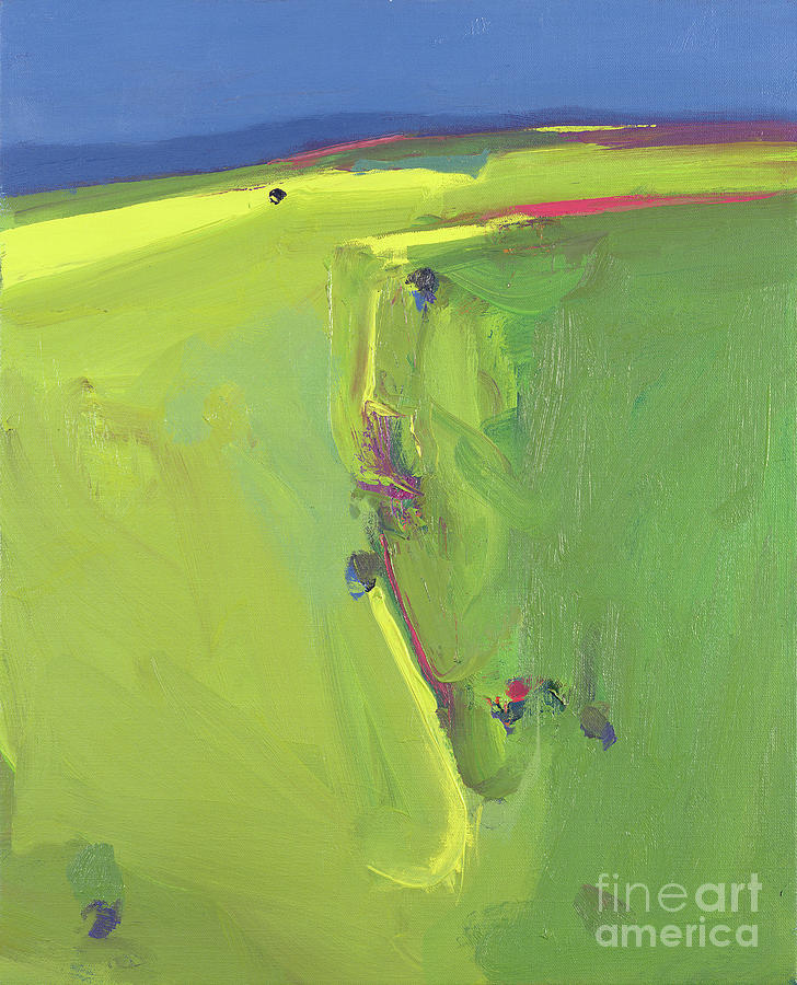 Summer Downs, 2000 Painting by John Miller