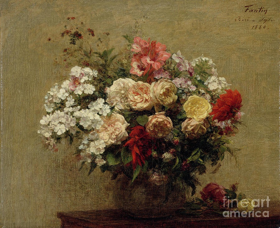 Summer Flowers Drawing by Heritage Images
