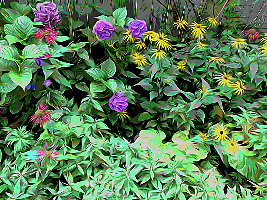 Summer Garden Omy Graphic Photograph