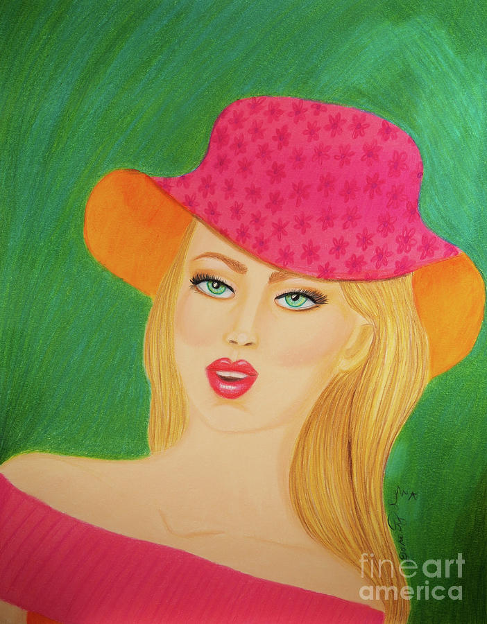 Summer Hat Painting by Dorothy Lee