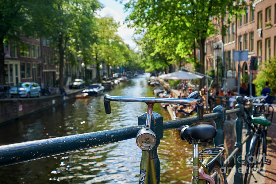 Summer Impression of Amsterdam Photograph by George Oze