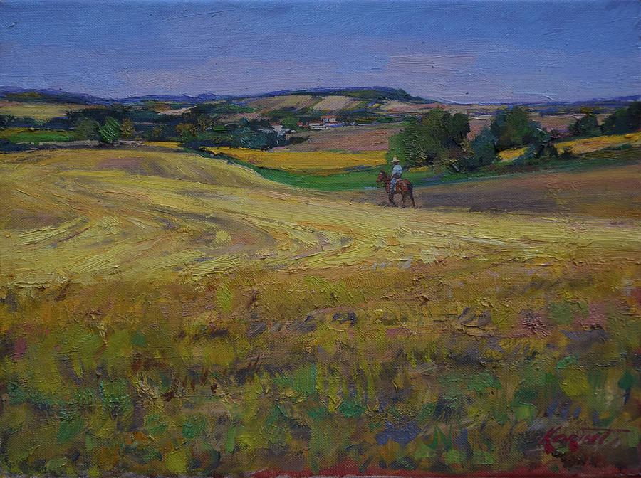 Summer In Countryside Painting by Timur Karim - Fine Art America
