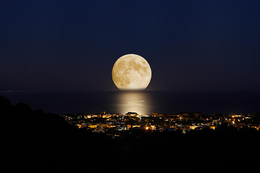 Summer Moon Photograph by Luca Libralato Photography