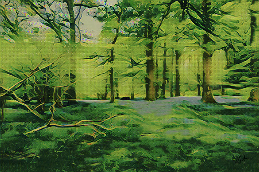 Summer Morning MIst by Digital Painting Summer Morning MIst by Digital Painting