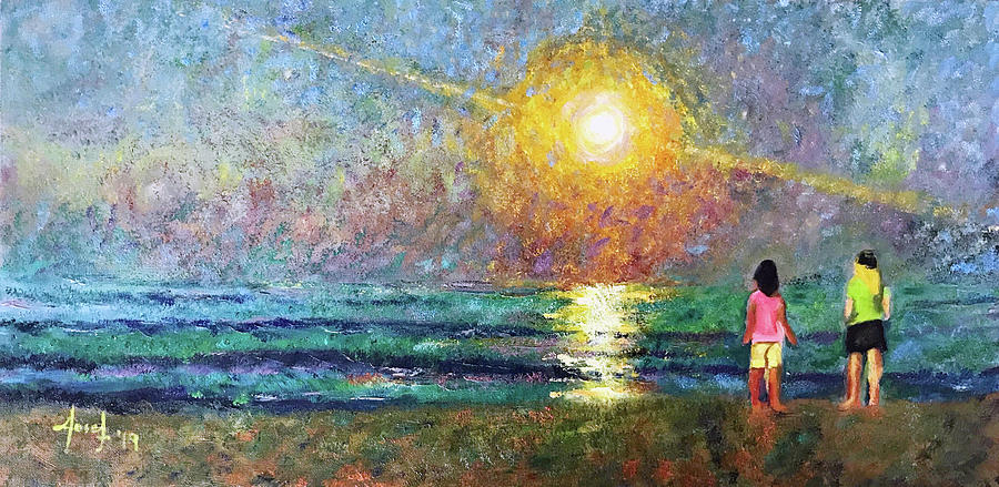 Summer Nights Painting by Josef Kelly