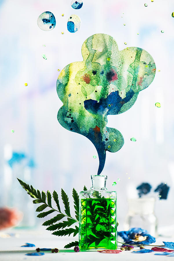 Summer Perfume (green) Photograph by Dina Belenko